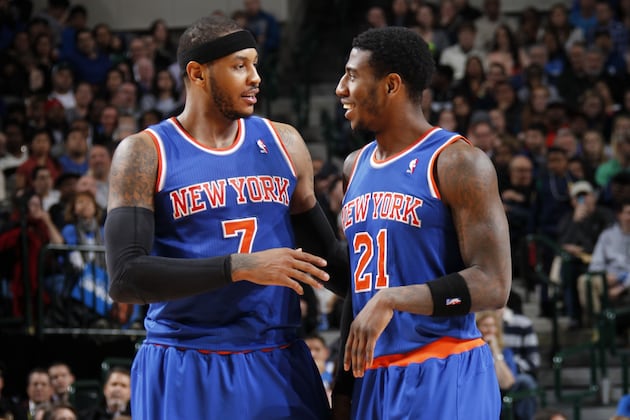 Shump: 'I Would Love for Melo to Stay in NY'