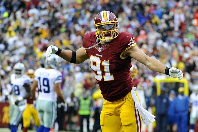 Redskins LB, Former Purdue Star Ryan Kerrigan Wants More in 2014