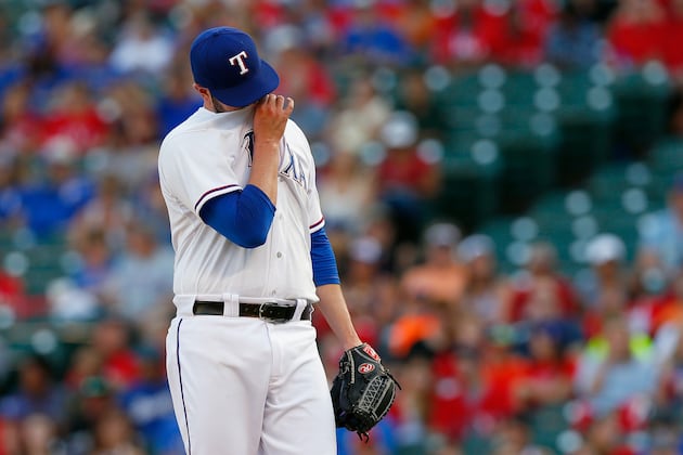 Irwin Doesn't Get Far in First Rangers Start