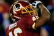LANDOVER, MD - DECEMBER 01: Alfred Morris #46 of the Washington Redskins celebrates after scoring a one yard touchdown in the first quarter against the New York Giants during their game at FedExField on December 1, 2013 in Landover, Maryland. (Photo by Rob Carr/Getty Images)