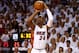 MIAMI, FL - JUNE 12: Ray Allen #34 of the Miami Heat takes a shot against the San Antonio Spurs during Game Four of the 2014 NBA Finals at American Airlines Arena on June 12, 2014 in Miami, Florida. NOTE TO USER: User expressly acknowledges and agrees that, by downloading and or using this photograph, User is consenting to the terms and conditions of the Getty Images License Agreement. (Photo by Andy Lyons/Getty Images)