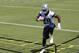 Jun 17, 2014; Dallas, TX, USA; Dallas Cowboys running back DeMarco Murray (29) runs drills during minicamp at Cowboys headquarters at Valley Ranch. Mandatory Credit: Matthew Emmons-USA TODAY Sports