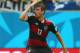 RECIFE, BRAZIL - JUNE 26: Thomas Mueller of Germany reacts during the 2014 FIFA World Cup Brazil group G match between the United States and Germany at Arena Pernambuco on June 26, 2014 in Recife, Brazil. (Photo by Robert Cianflone/Getty Images)