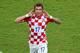 MANAUS, BRAZIL - JUNE 18: Mario Mandzukic of Croatia celebrates scoring the third goal during the 2014 FIFA World Cup Brazil Group A match between Cameroon and Croatia at Arena Amazonia on June 18, 2014 in Manaus, Brazil. (Photo by Stu Forster/Getty Images)