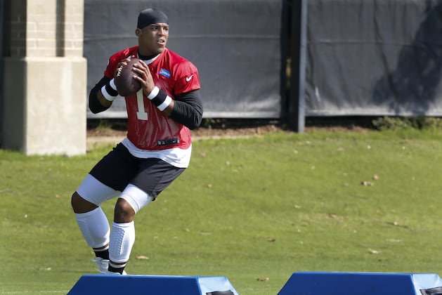 Newton, Panthers WRs Planning to Start Working out a Week Before Camp