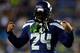 SEATTLE, WA - DECEMBER 02: Running back Marshawn Lynch #24 of the Seattle Seahawks looks on before a game against the New Orleans Saints at CenturyLink Field on December 2, 2013 in Seattle, Washington. (Photo by Jonathan Ferrey/Getty Images)