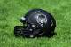 Jul 10, 2014; Beaverton, OR, USA; A general view of a helmet worn during Nike Football ' The Opening' at Nike World Headquarters. Mandatory Credit: Steve Dykes-USA TODAY Sports