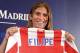 Felipe Luis of Brazil holds up his new jersey after signing for Atletico de Madrid, at the Vicente Calderon stadium in Madrid Tuesday, July 27, 2010. Luis previously played for Deportivo la Coruna. (AP Photo/Paul White)