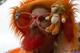 A Dutch fan waits for the start of semifinal match between Argentina and The Netherlands to begin, at the Itaquerao stadium during the 2014 soccer World Cup in Sao Paulo, Brazil, Wednesday, July 9, 2014. (AP Photo/Dario Lopez-Mills)