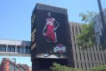 LeBron Billboard Already Up in CLE