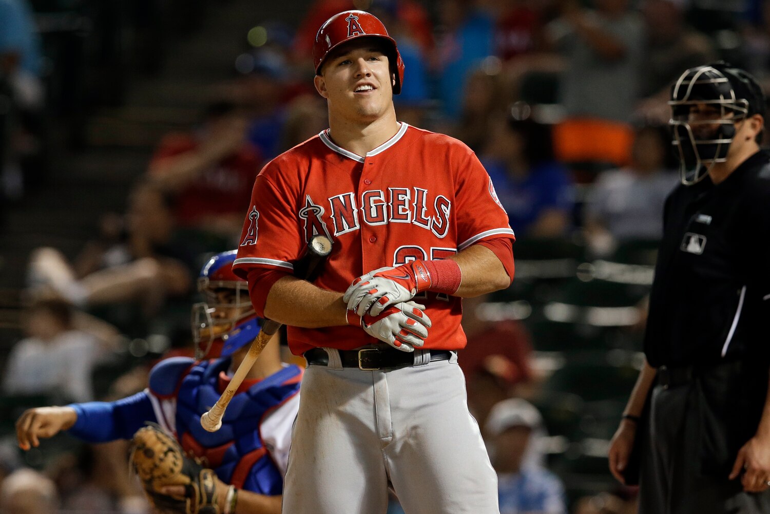 Angels' Mike Trout Fastest to 500 Hits in Franchise History Bleacher