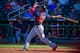 GOODYEAR, AZ - FEBRUARY 27: Francisco Lindor #67 of the Cleveland Indians bats during a spring training game against the Cincinnati Redsat Goodyear Ballpark on February 27, 2014 in Goodyear, Arizona. (Photo by Rob Tringali/Getty Images)