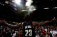 SACRAMENTO, CA - DECEMBER 23: LeBron James #23 of the Cleveland Cavaliers sprays chalk before his game against the Sacramento Kings during an NBA game at ARCO Arena on December 23, 2009 in Sacramento, California. NOTE TO USER: User expressly acknowledges and agrees that, by downloading and/or using this Photograph, user is consenting to the terms and conditions of the Getty Images License Agreement. (Photo by Jed Jacobsohn/Getty Images)