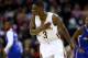 New Orleans Pelicans guard Anthony Morrow celebrates after a 3-point basket during the first half of an NBA basketball game against the Los Angeles Clippers in New Orleans, Wednesday, March 26, 2014. The Pelicans won 98-96. (AP Photo/Jonathan Bachman)