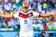 FORTALEZA, BRAZIL - JUNE 21: Mario Goetze of Germany celebrates scoring his team's first goal during the 2014 FIFA World Cup Brazil Group G match between Germany and Ghana at Castelao on June 21, 2014 in Fortaleza, Brazil. (Photo by Martin Rose/Getty Images)