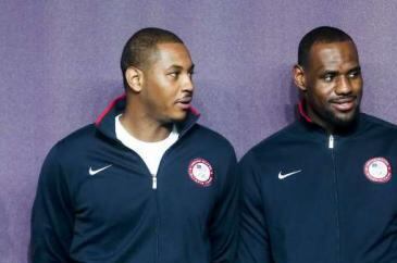 LeBron, Melo Share Homecoming Narrative
