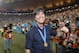 Germany's head coach Joachim Loew celebrates after the World Cup final soccer match between Germany and Argentina at the Maracana Stadium in Rio de Janeiro, Brazil, Sunday, July 13, 2014. Germany won the match 1-0. (AP Photo/Martin Meissner)
