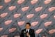 Detroit Red Wings general manager Ken Holland talks to media during a news conference in Detroit, Mich, Wednesday, Feb.16, 2005, after the NHL season was officially cancelled. (AP PHOTO/Windsor Star, Brent Foster)