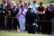 HOYLAKE, ENGLAND - JULY 13: Tiger Woods of the USA chips onto the 6th green during a practice round ahead of the 143rd Open Championship at Royal Liverpool on July 13, 2014 in Hoylake, England. (Photo by Matthew Lewis/Getty Images)