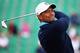 HOYLAKE, ENGLAND - JULY 13: Tiger Woods of the USA tees off on the 4th hole during a practice round ahead of the 143rd Open Championship at Royal Liverpool on July 13, 2014 in Hoylake, England. (Photo by Matthew Lewis/Getty Images)
