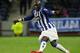 In this picture taken Sunday, Feb. 23, 2014 FC Porto's defender Eliaquim Mangala, from France, controls the ball against Estoril in a Portuguese League soccer match at the Dragao stadium, in Porto, Portugal. (AP Photo/Paulo Duarte)