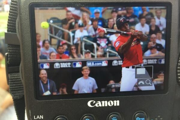 Social Spotlight: Peterson's Day at the All-Star Celebrity Softball Game
