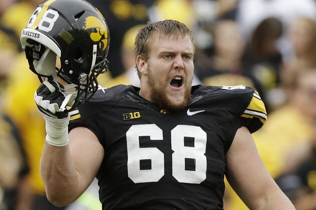 Brandt: Iowa's Brandon Scherff Could Go No. 1 in 2015 NFL Draft