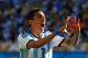SAO PAULO, BRAZIL - JULY 01: Angel di Maria of Argentina celebrates scoring his team's first goal in extra time during the 2014 FIFA World Cup Brazil Round of 16 match between Argentina and Switzerland at Arena de Sao Paulo on July 1, 2014 in Sao Paulo, Brazil. (Photo by Julian Finney/Getty Images)