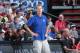 LAS VEGAS, NV - JULY 11: Steve Kerr, Head Coach of the Golden State Warriors looks on during the game against the Charlotte Hornets on July 11, 2014 at Thomas & Mack in Las Vegas, Nevada. NOTE TO USER: User expressly acknowledges and agrees that, by downloading and or using this photograph, User is consenting to the terms and conditions of the Getty Images License Agreement. Mandatory Copyright Notice: Copyright 2014 NBAE (Photo by Jack Arent/NBAE via Getty Images)