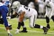 EAST RUTHERFORD, NJ - NOVEMBER 10: Vance Walker #98 of the Oakland Raiders in action against the New York Giants during their game at MetLife Stadium on November 10, 2013 in East Rutherford, New Jersey. (Photo by Al Bello/Getty Images)