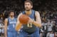 OAKLAND, CA - APRIL 14: Kevin Love #42 of the Minnesota Timberwolves shoots a free throw against the Golden State Warriors on April 14, 2014 at Oracle Arena in Oakland, California. NOTE TO USER: User expressly acknowledges and agrees that, by downloading and or using this photograph, user is consenting to the terms and conditions of Getty Images License Agreement. Mandatory Copyright Notice: Copyright 2014 NBAE (Photo by Rocky Widner/NBAE via Getty Images)