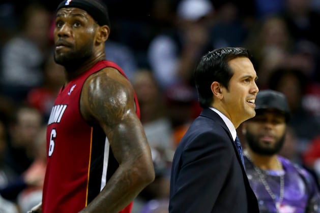 Spoelstra: 'No Regreats' on LeBron's Departure from Heat