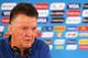 BRASILIA, BRAZIL - JULY 11: Head coach, Louis van Gaal speaks to the media during the Netherlands press conference prior to their 3rd Place Playoff match between the Netherlands and Brazil at the 2014 FIFA World Cup at the Estadio Nacional on July 11, 2014 in Brasilia. (Photo by Dean Mouhtaropoulos/Getty Images)