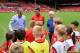 Anthony Godfrey pictured alongside former Reds Alan Kennedy and Roy Evans