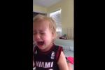 Crying Baby Can't Handle LeBron's Decision