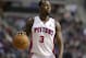 Detroit Pistons guard Rodney Stuckey (3) controls the ball during the second half of an NBA basketball game against the Chicago Bulls in Auburn Hills, Mich., Wednesday, March 5, 2014. (AP Photo/Carlos Osorio)