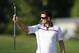Justin Rose, of England, reacts after winning the Quicken Loans National PGA golf tournament in a playoff round against Shawn Stefani, Sunday, June 29, 2014, in Bethesda, Md. (AP Photo/Nick Wass)