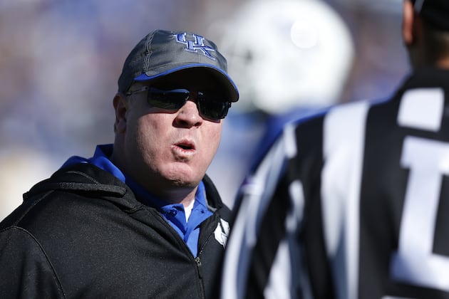UK's Mark Stoops at SEC Media Days