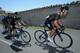 FLEURIE, FRANCE - JULY 17: (R-L) Richie Porte of Australia and Team Sky rides in the peloton with teammate Mikel Nieve Ituralde of Spain and Team Sky during the twelfth stage of the 2014 Tour de France, a 186km stage between Bourg-en-Bresse and Saint-Etienne, on July 17, 2014 in Fleurie, France. (Photo by Doug Pensinger/Getty Images)
