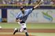 ST. PETERSBURG, FL - JULY 13: David Price #14 of the Tampa Bay Rays pitches during the first inning of a game against the Toronto Blue Jays on July 13, 2014 at Tropicana Field in St. Petersburg, Florida. (Photo by Brian Blanco/Getty Images)