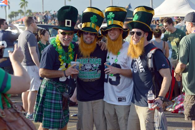 ND Leads Top 25 Most Expensive CFB Tickets on Secondary Market