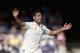 LONDON, ENGLAND - JULY 18: Bhuvneshwar Kumar of India celebrates dismissing Gary Ballance of England during day two of 2nd Investec Test match between England and India at Lord's Cricket Ground on July 18, 2014 in London, United Kingdom. (Photo by Gareth Copley/Getty Images)