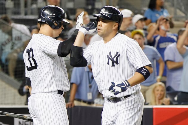 Beltran Enjoys Return to Yankees' Lineup