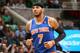 SALT LAKE CITY, UT - MARCH 31: Carmelo Anthony #7 of the New York Knicks during the game against the Utah Jazz at EnergySolutions Arena on March 31, 2014 in Salt Lake City, Utah. NOTE TO USER: User expressly acknowledges and agrees that, by downloading and or using this Photograph, User is consenting to the terms and conditions of the Getty Images License Agreement. Mandatory Copyright Notice: Copyright 2014 NBAE (Photo by Melissa Majchrzak/NBAE via Getty Images)