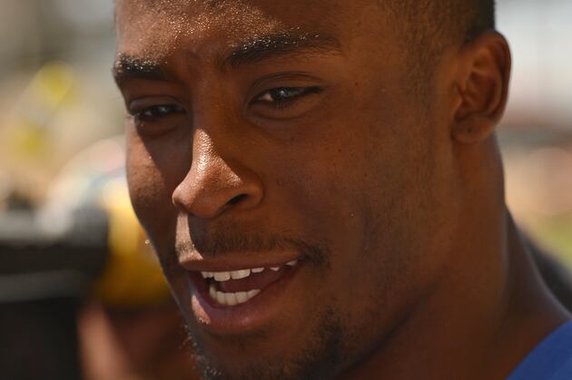 Fully Recovered from a Frightening Injury, Rahim Moore Focused on Future