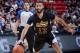 LAS VEGAS, NV - JULY 13: Kendall Marshall #12 of the Los Angeles Lakers drives against the New Orleans Pelicans at the Samsung NBA Summer League 2014 on July 13, 2014 at the Thomas & Mack Center in Las Vegas, Nevada. NOTE TO USER: User expressly acknowledges and agrees that, by downloading and or using this photograph, User is consenting to the terms and conditions of the Getty Images License Agreement. Mandatory Copyright Notice: Copyright 2014 NBAE (Photo by Jack Arent/NBAE via Getty Images)