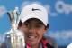 Rory McIlroy of Northern Ireland attends a press conference after winning the British Open Golf championship at the Royal Liverpool golf club, Hoylake, England, Sunday July 20, 2014. (AP Photo/Jon Super)