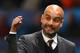 MANCHESTER, ENGLAND - APRIL 01: Pep Guardiola head coach of Bayern Muenchen gives intructions during the UEFA Champions League Quarter Final first leg match between Manchester United and FC Bayern Muenchen at Old Trafford on April 1, 2014 in Manchester, England. (Photo by Alex Livesey/Getty Images)