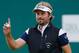 HOYLAKE, ENGLAND - JULY 19: Victor Dubuisson of France acknowledges the crowd on the 18th green during the third round of The 143rd Open Championship at Royal Liverpool on July 19, 2014 in Hoylake, England. (Photo by Tom Pennington/Getty Images)