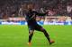 MUNICH, GERMANY - APRIL 09: Patrice Evra of Manchester United celebrates his goal during the UEFA Champions League Quarter Final second leg match between FC Bayern Muenchen and Manchester United at Allianz Arena on April 9, 2014 in Munich, Germany. (Photo by Shaun Botterill/Getty Images)